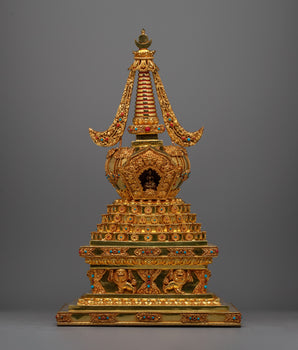 Handmade Chorten Tibetan Stupa