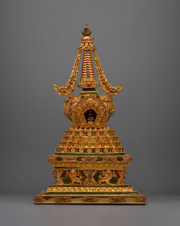 Handmade Chorten Tibetan Stupa