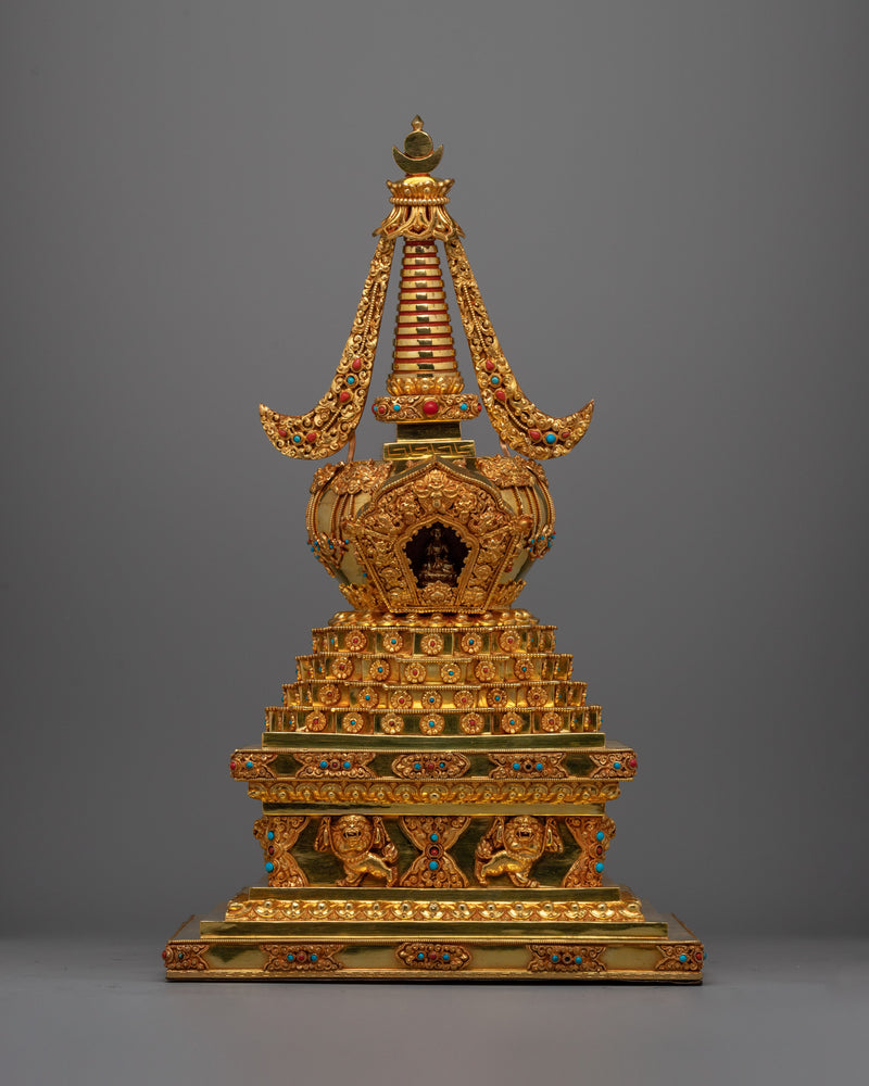 Handmade Chorten Tibetan Stupa