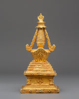 Handcrafted Spiritual Monument Stupa