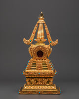 Tibetan Stupa for Spiritual Growth