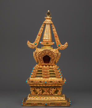 Tibetan Stupa for Spiritual Growth