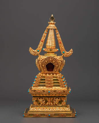 Tibetan Stupa for Spiritual Growth