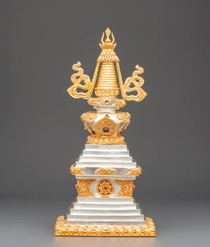 Handmade Stupa for Ritual Ceremonies