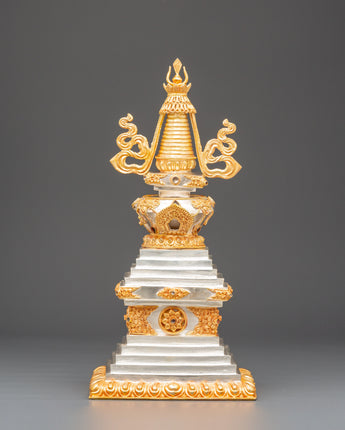 Handmade Stupa for Ritual Ceremonies