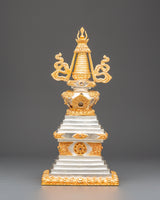 Handmade Stupa for Ritual Ceremonies
