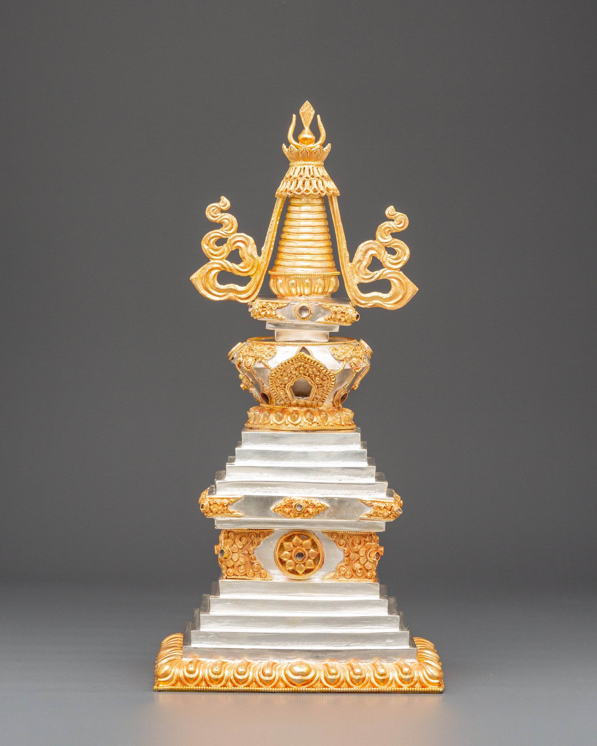 Handmade Stupa for Ritual Ceremonies