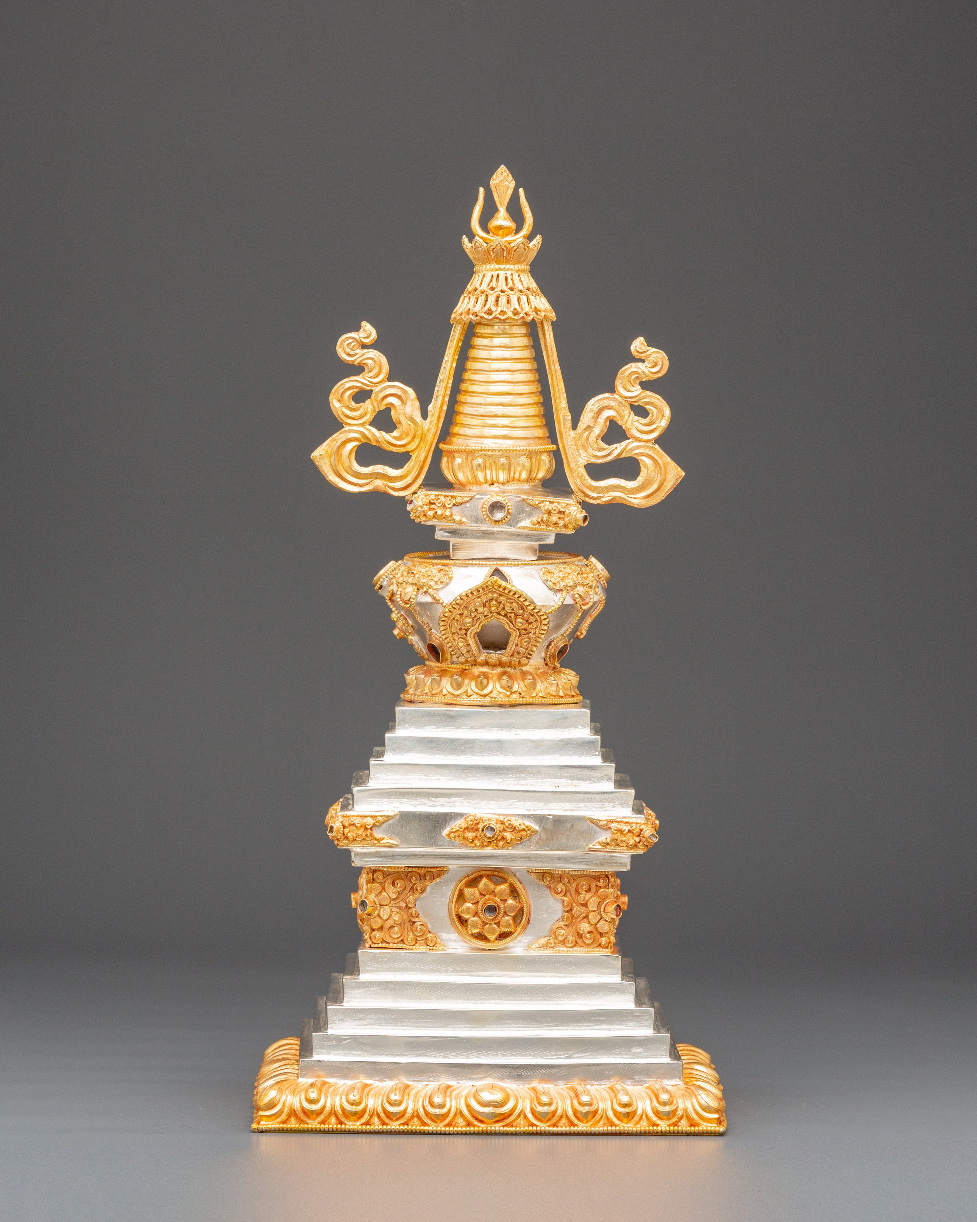 Handmade Stupa for Ritual Ceremonies