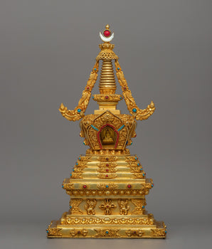 Machine Made Buddha Stupa