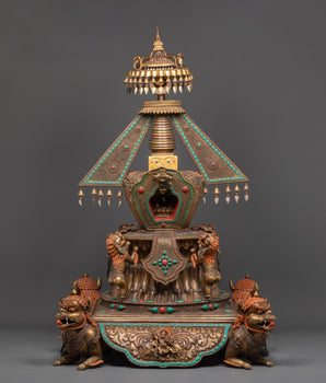 Handcrafted Altar Shrine Stupa