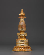 Tibetan Stupa for Altar | Spiritual Meditation Decor