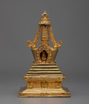 Traditional Stupa Statue