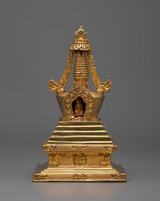 Traditional Stupa Statue