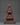 Handcrafted Buddhist Oxidized Copper Stupa