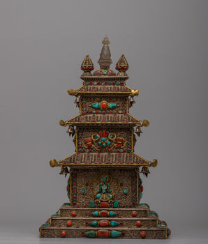 Stupa Temple Statue