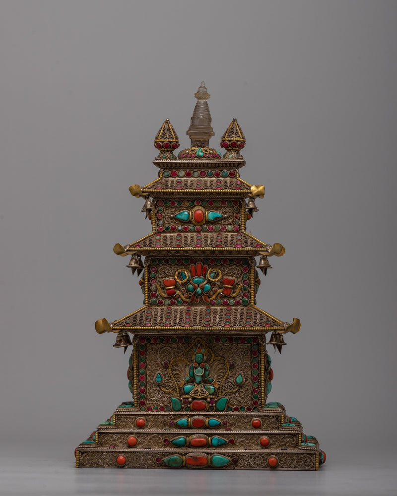 Stupa Temple Statue