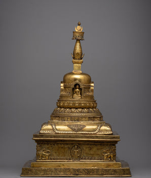 Gold Plated Stupa