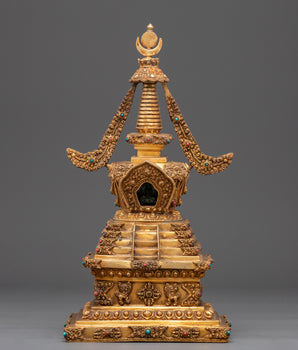 Sacred Buddhist Altar Stupa