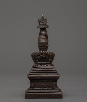 oxidized-brass-tibetan-stupa