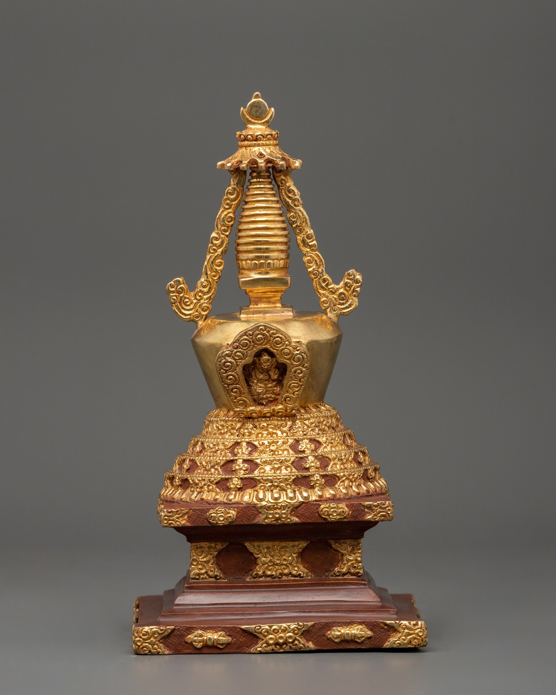 oxidized-gold-plated-stupa