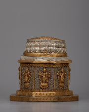 Copper Dharma dhatu Statue