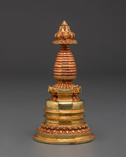 Handcrafted Himalayan Stupa