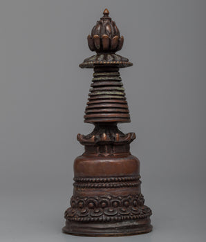Machine Made Stupa | Embrace Serenity with this Beautiful Buddhist Symbol