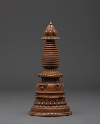 Handcrafted traditional stupa