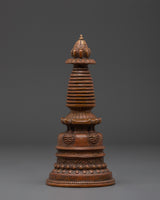 Handcrafted traditional stupa