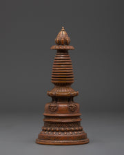 Handcrafted traditional stupa