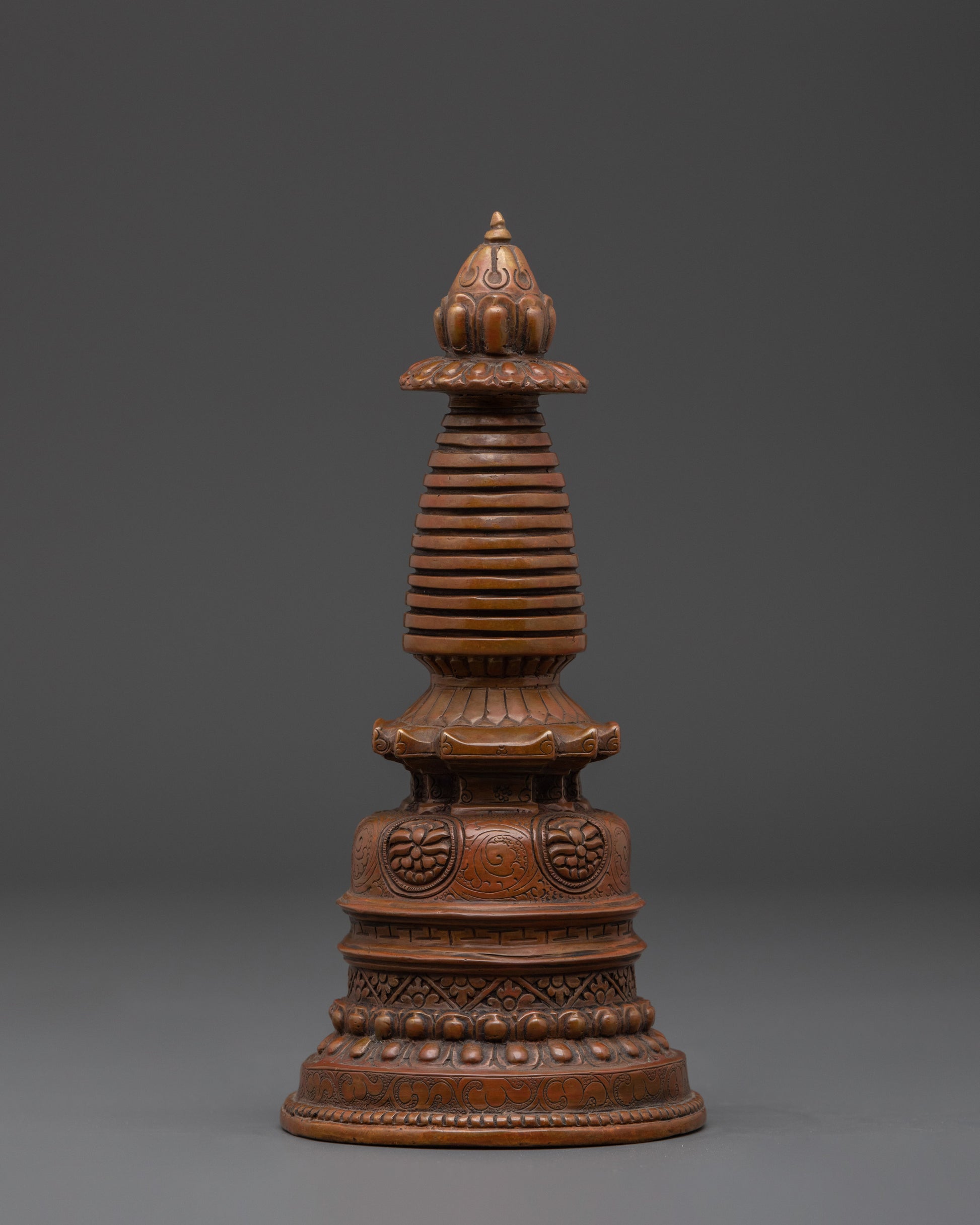 Handcrafted traditional stupa