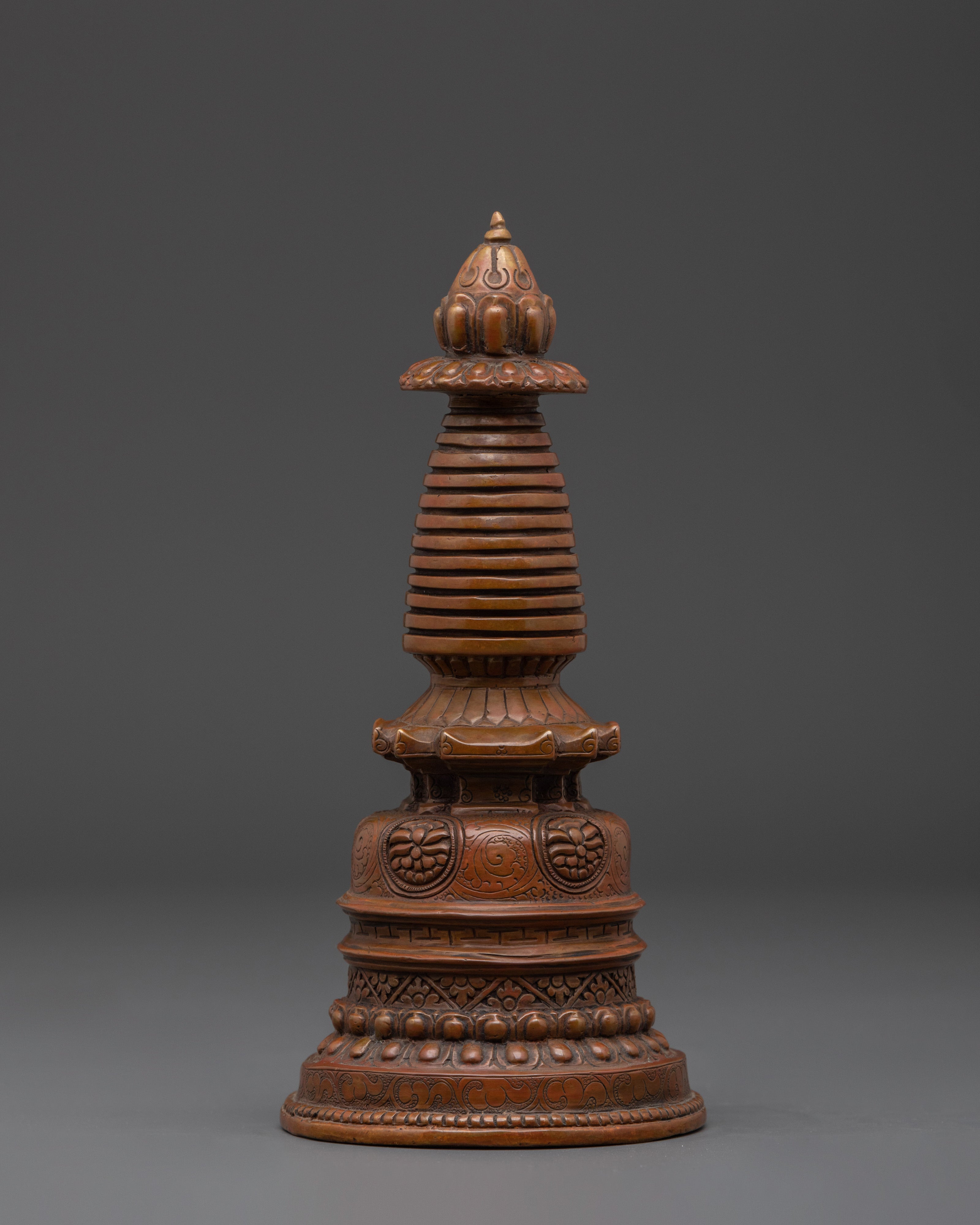 Handcrafted traditional stupa