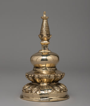 Handcrafted Brass Stupa
