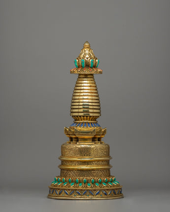 stupa-with-floral-carving