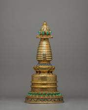 stupa-with-floral-carving