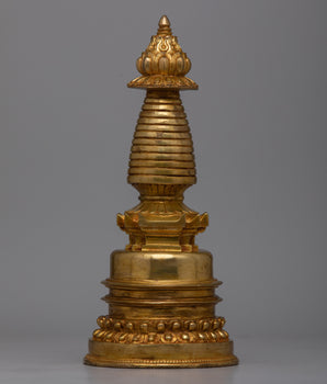 Handmade Tibetan Stupa