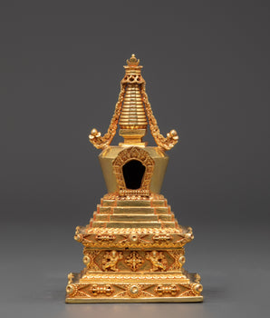 Tibetan buddhist ritual shrine
