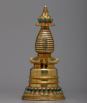 Copper Kadampa Stupa