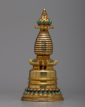 Copper Kadampa Stupa
