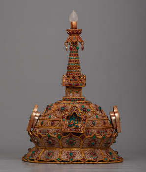 Tibetan Golden Stupa