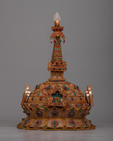 Tibetan Golden Stupa