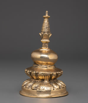Traditionally Handmade Buddhist Stupa