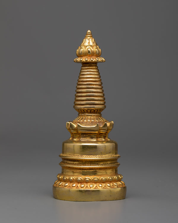 Exquisite Crafted Spiritual Stupa