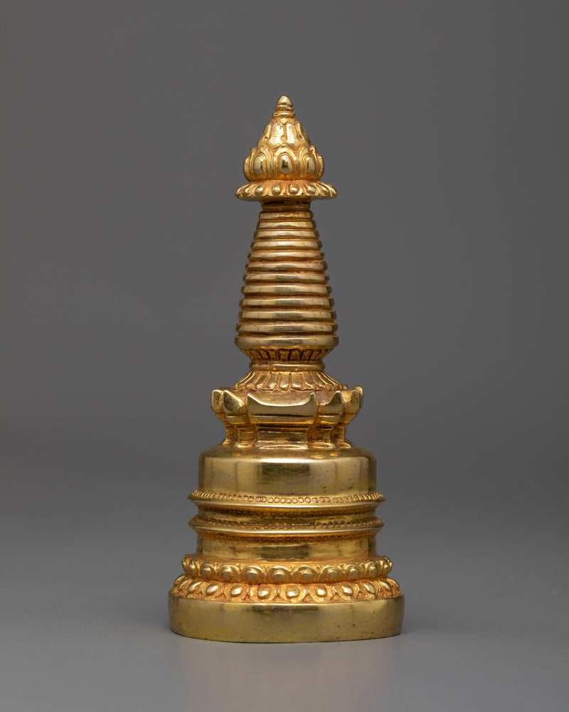 Exquisite Crafted Spiritual Stupa