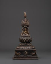 Sacred Buddhist Stupa Decor