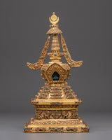 Sacred Stupa Containing Amitābha Buddha
