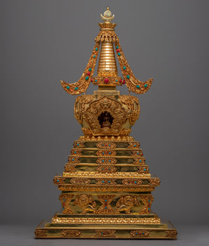 Buddhist Sacred Temple Stupa 