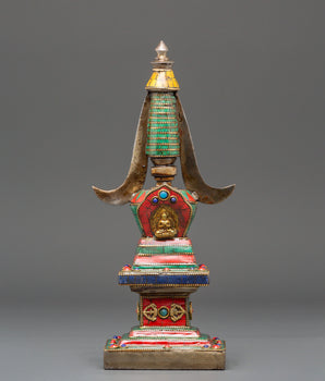 Sacred Himalayan Stupa | Buddhist Symbol of Enlightenment