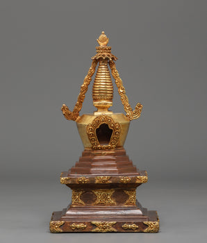 Tibetan Sacred Reliquary Stupa