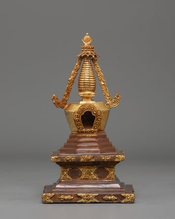 Tibetan Sacred Reliquary Stupa